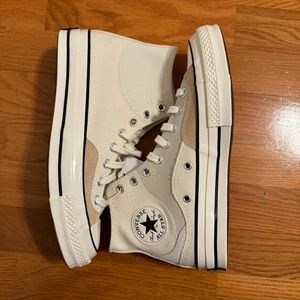 NWT Patchwork High Top Converse